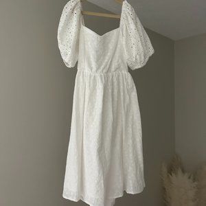 NEVER WORN white dress